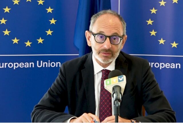 Manfredo Fanti mbassador of the European Union Delegation to Tanzania